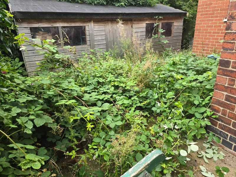 Before - Complete Backyard Transformation - West Bridgford